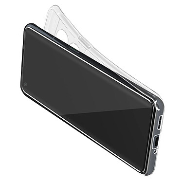 Acheter Avizar Coque pour Oppo Find X5 Silicone Souple et Film Verre Trempé 9H Incurvé  Transparent