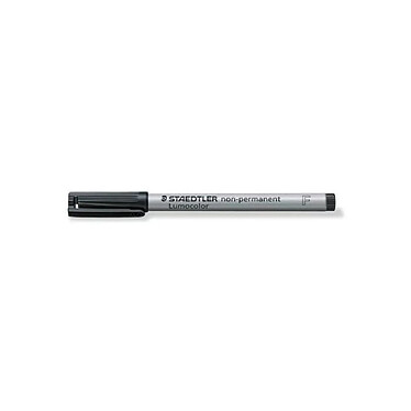 STAEDTLER marqueur non-permanent 'Lumocolor 316' Fin 0,6 mm Noir x 10