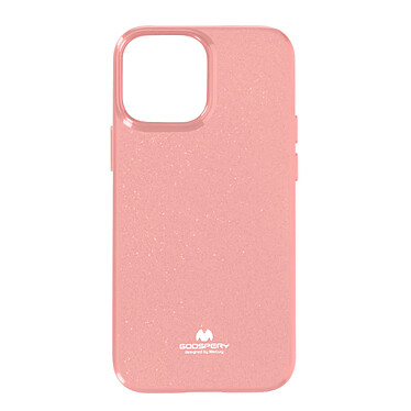 Mercury Coque pour iPhone 13 Pro Max Silicone Gel Flexible Effet Brillant  Rose