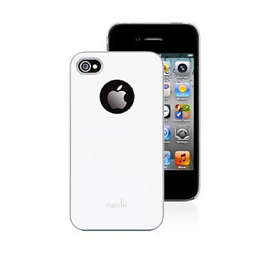 MOSHI Coque de protection iGlaze pour Iphone4 Blanc