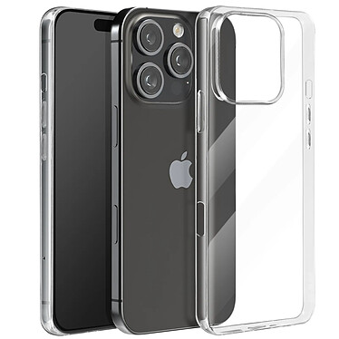 Avizar Coque Fine pour iPhone 16 Pro Max Épaisseur 0.3mm Anti-humidité Transparent