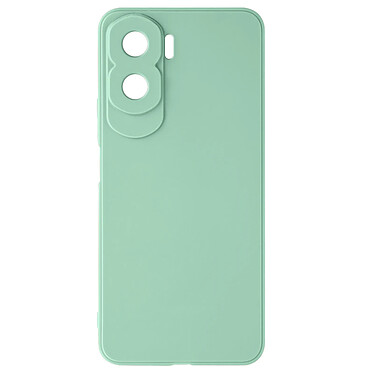 Avizar Coque pour Honor 90 Lite Silicone Soft Touch Mate Anti-trace  vert pâle