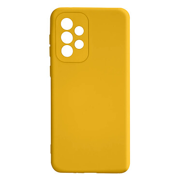 Avizar Coque pour Samsung Galaxy A33 5G Silicone Semi-rigide Finition Soft-touch Fine  Jaune