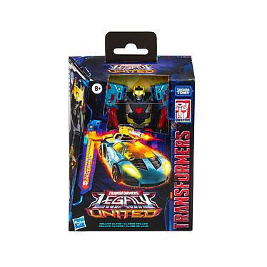 Transformers Generations Legacy United Deluxe Class - Figurine Cybertron Universe Hot Shot 14 c pas cher