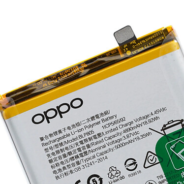 Avis Oppo Batterie Interne pour Oppo A53, A53s, A3 5000mAh  Original BLP805 Noir