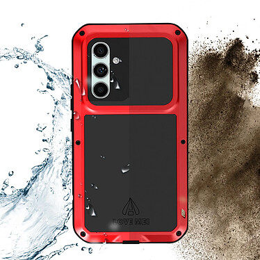 Acheter Love Mei Coque  pour Samsung A54 5G Intégrale Antichoc Antichute Etanche Rouge