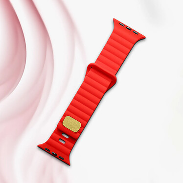 Acheter Avizar Bracelet pour Apple Watch 41mm et 40mm et 38 mm Silicone Souple et Doux  Rouge