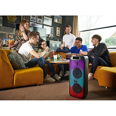 Avis Bigben Interactive PARTYBTHPL - Enceinte sans fil Lumineuse Puissante - Noir