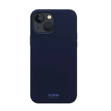 So Seven Coque pour iPhone 13 Mini SMOOTHIE RECYCLE Bleu