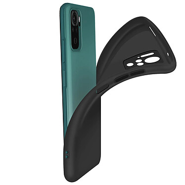 Acheter Avizar Coque Xiaomi Redmi Note 10 et 10s Silicone Gel Flexible Fine Légère Noir