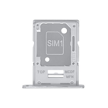 Acheter Clappio Tiroir carte SIM pour Samsung Galaxy M34 Dual Nano SIM Argent