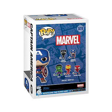 Avis Marvel New Classics - Figurine POP! Captain America 9 cm