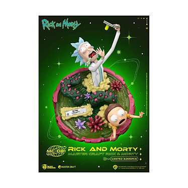 Rick et Morty - Statuette Master Craft Rick and Morty 42 cm