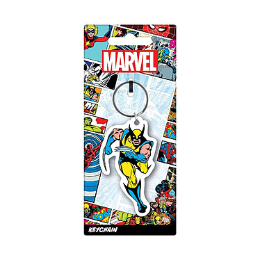 Marvel Comics - Porte-clés caoutchouc Wolverine