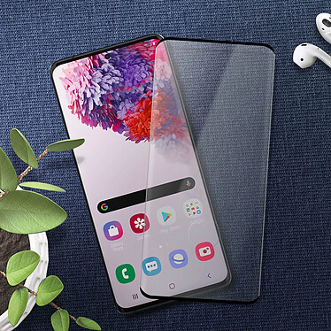 Avis Avizar Film Écran Galaxy S20 Plus Verre Trempé 9H Anti traces Transparent Contour noir