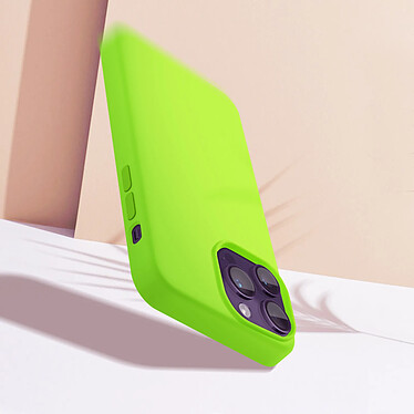 Avis Moxie Coque pour iPhone 14 Pro Hybride Semi-rigide Fine Légère Intérieur Doux  vert pomme