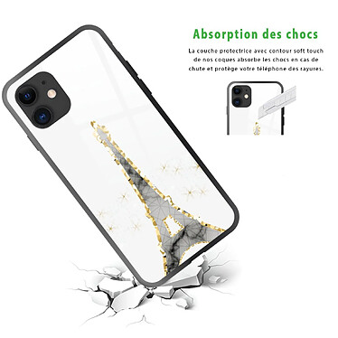 Avis LaCoqueFrançaise Coque iPhone 11 Coque Soft Touch Glossy Illumination de paris Design