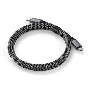 Avis Satechi Câble USB-C vers USB-C 100W Gris