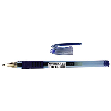 PILOT Stylo à bille G1 GRIP pointe large encre gel bleue x 12