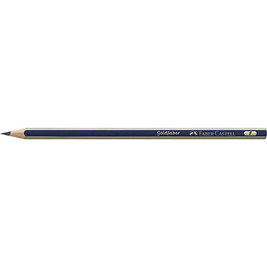 FABER-CASTELL Crayon graphite artiste GOLDFABER hexagonal F x 12