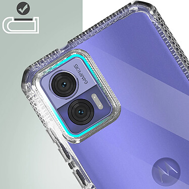 Avis Itskins Coque pour Motorola Edge 30 Neo Renforcée Anti-chutes 2m  Transparent