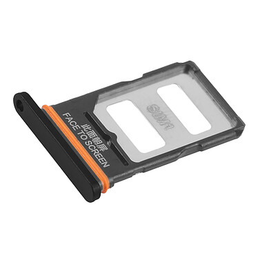 Avis Clappio Tiroir carte SIM pour Xiaomi Poco F6 Dual Nano SIM Noir