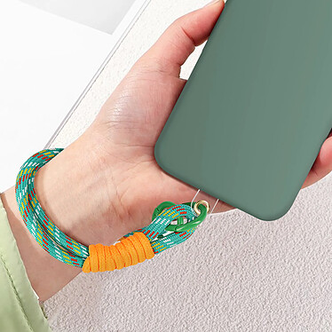 Avizar Dragonne pour Téléphone Bracelet Nylon Vert Pâle pas cher