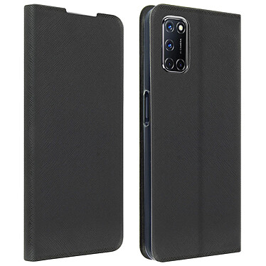 Bigben Étui pour Oppo A72 / A52 Porte-carte Fonction Support Soft Touch  Noir