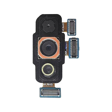 Clappio Caméra Arrière pour Samsung Galaxy A7 2018 Module Capteur Photo avec Nappe de Connexion