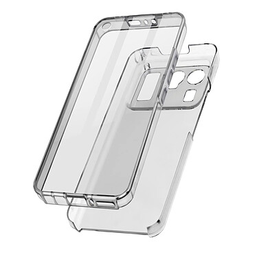 Avizar Coque Xiaomi Mi 11 Ultra 5G Arrière Rigide et Avant Souple Transparent