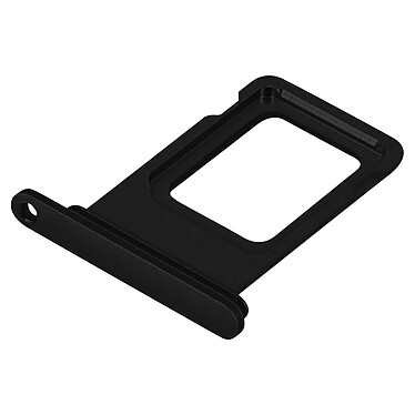 Clappio Tiroir carte SIM Apple iPhone 11 Pro 1 logement pour Nano Sim - Noir pas cher