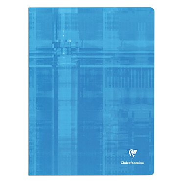 CLAIREFONTAINE Cahier piqué 24x32cm 48p 90G séyès Couverture vernie Aléatoire