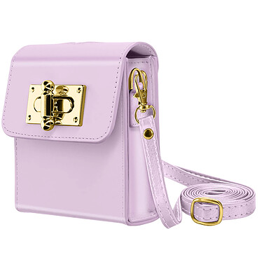 Avizar Pochette Bandoulière pour tout Smartphone Flip  Violet