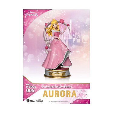 Disney - Assortiment 6 statuettes Mini Diorama Stage Princess Fall In Love Series 12 cm (6) pas cher