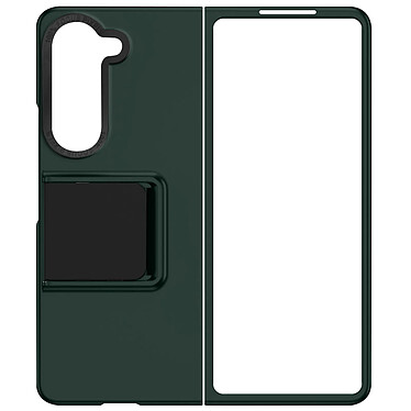 Avizar Coque pour Samsung Galaxy Z Fold 5 Rigide avec Béquille Support  Vert