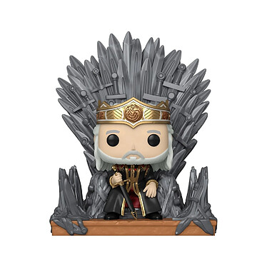 House of the Dragon - Figurine POP! Deluxe Viserys on Throne 9 cm