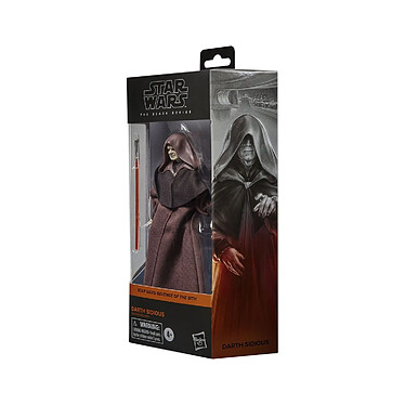 Avis Star Wars Episode III Black Series - Figurine Darth Sidious 15 cm