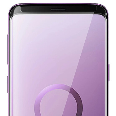 Acheter Avizar Film Galaxy S9 Plus Verre Trempé Protège Ecran Anticasse Antirayures - Bord noir