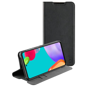 Muvit Étui de Protection pour Samsung Galaxy A52 5G / A52S / A52 Folio Stand Noir