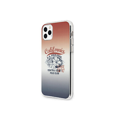 U.S Polo Coque pour Apple iPhone 11 Pro Gamme California Central Coast en TPU Multicolore