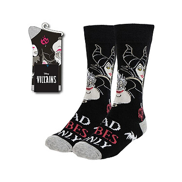 Disney Villains - Paire de chaussettes Bad Vibes Only 36-43