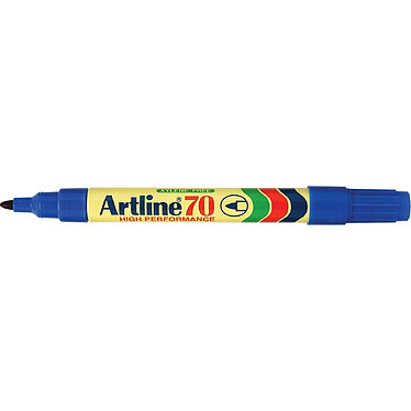 ARTLINE Marqueur '70' permanent indélébile pointe conique 1,5 mm bleu x 12