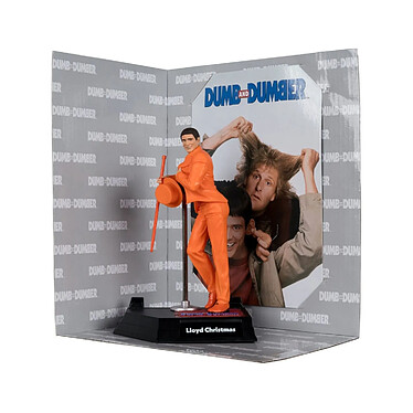 Dumb and Dumber - Statuette Movie Maniacs Lloyd Christmas (Gold Label) 15 cm pas cher