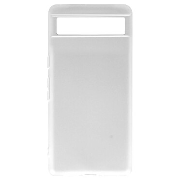 Avizar Coque pour Google Pixel 6a Flexible Fine et Légère  blanc translucide