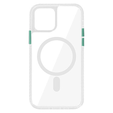 Avizar Coque pour iPhone 12 Mini Magsafe Antichoc Cercle magnétique Vert