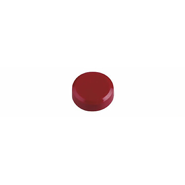 MAUL Boite de 20 Aimants ronds MAULpro 20 mm puiss. 0,3 kg Rouge