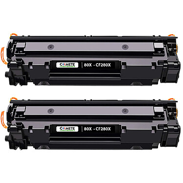 2 Toners compatibles 80X CF280X