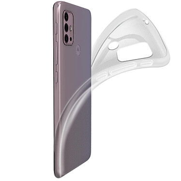 Avizar Coque Motorola Moto G30, G20 et G10 Flexible Fine et Légère Transparent pas cher