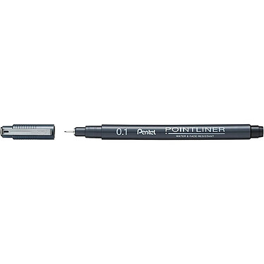 Avis PENTEL Feutre technique permanent Pointliner, set de 5, noir