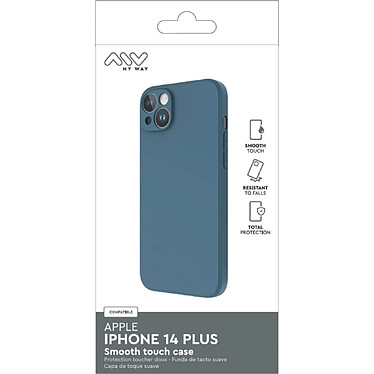 Acheter Myway Coque pour iPhone 14 Plus Smoothie en TPU Bleu